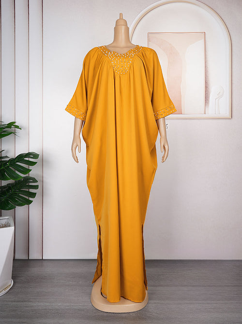 HDAfricanDress African Women Dubai Luxury 2023 Dress Muslim Caftan Wedding Party Occasions Femme 102