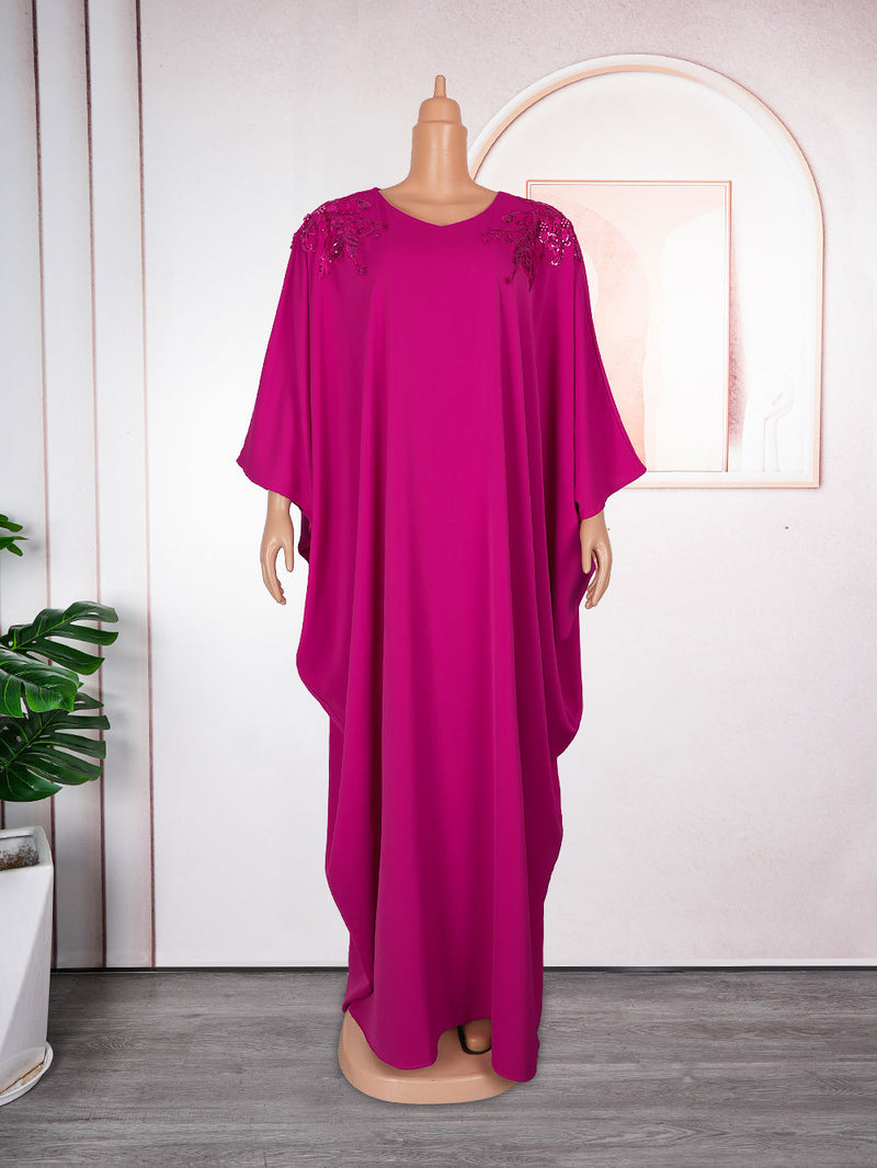 HDAfricanDress African Women Luxury 2023 Muslim Fashion Party Dresses Abayas Evening Gown Boubou 102