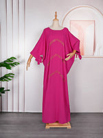 HDAfricanDress African Dresses For Women Dashiki Ankara Outfits Gown Abayas Muslim Kaftan Long Dress 103