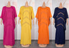 HDAfricanDress African Dresses For Women Dashiki Ankara Outfits Gown Abayas Muslim Kaftan Long Dress 108