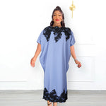HDAfricanDress African Dresses For Women Traditional 2024 Dashiki Ankara Abayas Muslim Kaftan Dress 1012