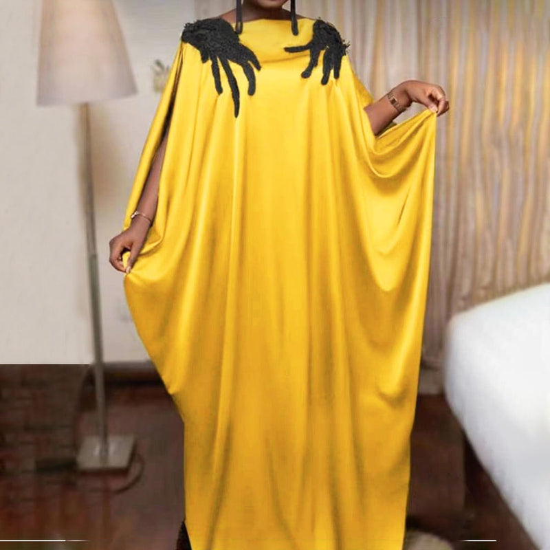 HDAfricanDress Abayas For African Women 2024 Muslim Caftan Marocain Party Dresses Boubou Robe 101