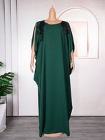 HDAfricanDress Abayas For African Women 2024 Muslim Caftan Marocain Party Dresses Boubou Robe 1011