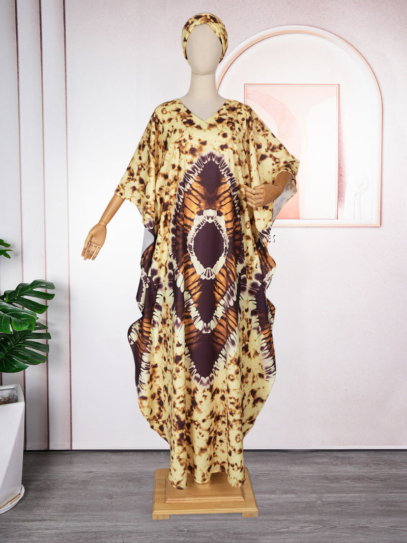 HDAfricanDress African Dresses For Women Dashiki Ankara Outfits Robe Muslim Kaftan Maxi Dress 2024 102