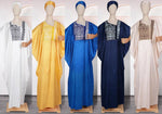 HDAfricanDress Abayas For Women Dubai Luxury 2024 African Muslim Caftan Boubou Robe Djellaba Femme 109