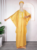 HDAfricanDress Abayas For Women Dubai Luxury 2024 African Muslim Caftan Boubou Robe Djellaba Femme 1011