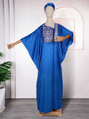 HDAfricanDress Abayas For Women Dubai Luxury 2024 African Muslim Caftan Boubou Robe Djellaba Femme 1013