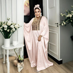 HDAfricanDress Abayas For Women Dubai Luxury 2024 African Muslim Caftan Boubou Robe Djellaba Femme 1016