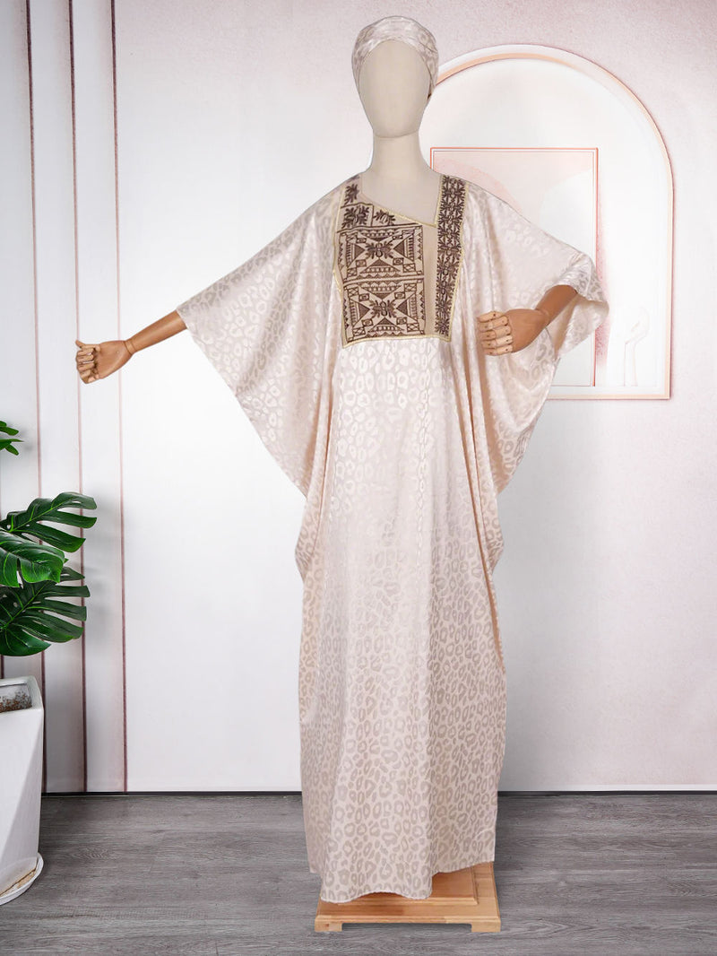 HDAfricanDress Abayas For Women Dubai Luxury 2024 African Muslim Caftan Boubou Robe Djellaba Femme 1017