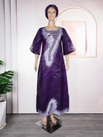 HDAfricanDress African Dresses For Women 2024 Ankara Caftan Boubou Abayas Dashiki Bazin Evening Gown 113