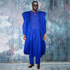 HDAfricanDress African Men 2024 Muslim Agbada Bazin Homme Party Boubou Shirt Pant 3 PCS Clothes 109