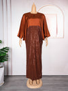 HDAfricanDress African Women 2024 Muslim Kaftan Abayas Boubou Robe Dashiki Ankara Sequin Outfits 102