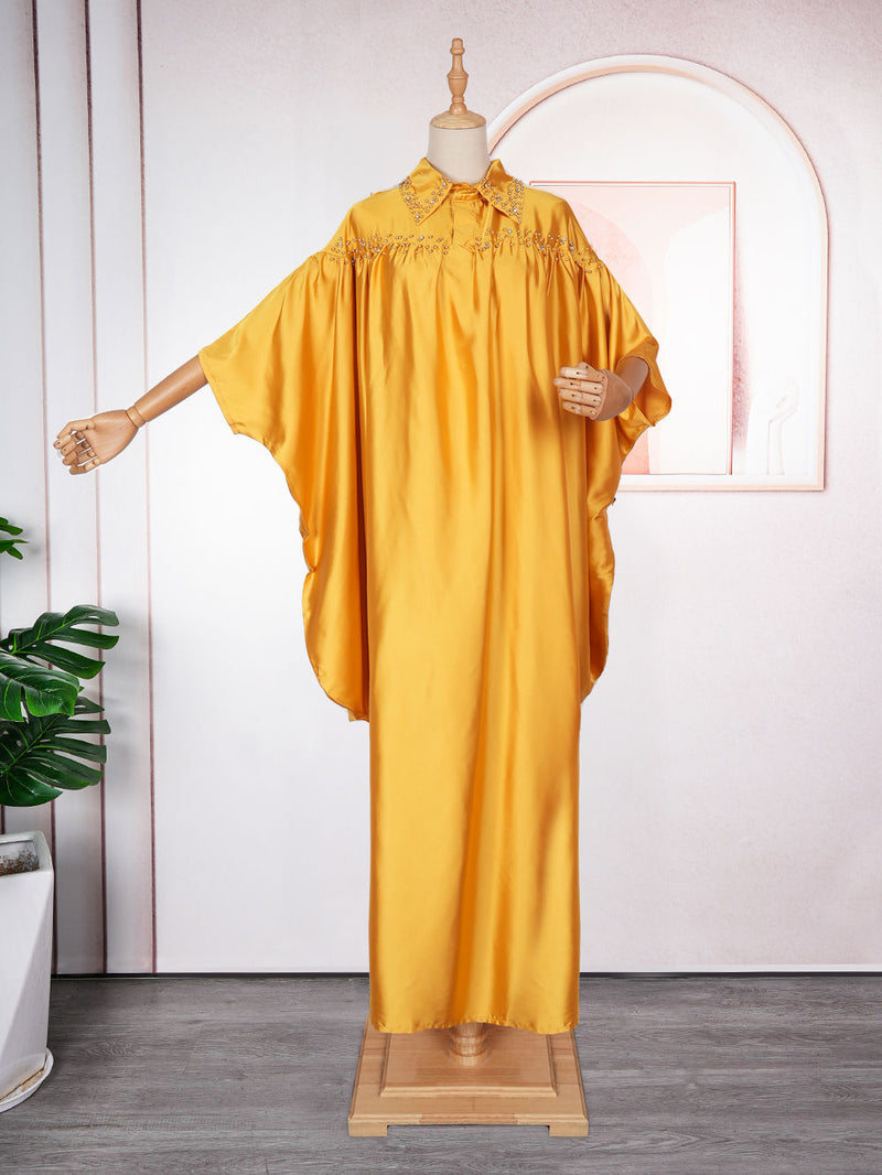 HDAfricanDress Abayas For Women Dubai 2024 African Muslim Dress Caftan Marocain Boubou Djellaba Femme 103
