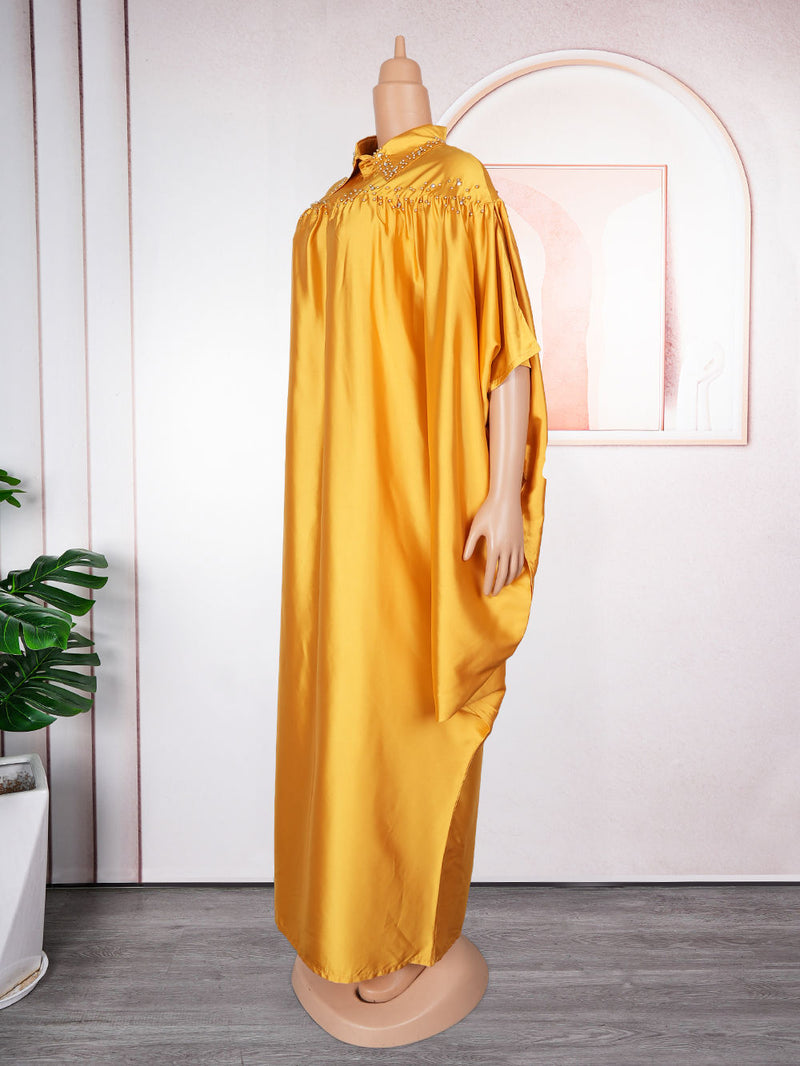 HDAfricanDress Abayas For Women Dubai 2024 African Muslim Dress Caftan Marocain Boubou Djellaba Femme 104