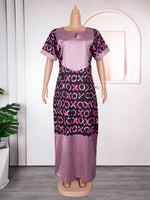 HDAfricanDress African Dresses For Women Traditional Africa Robe Muslim Kaftan Maxi Long Dress 2024 102
