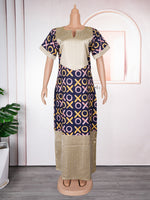 HDAfricanDress African Dresses For Women Traditional Africa Robe Muslim Kaftan Maxi Long Dress 2024 1012