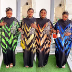 HDAfricanDress African Dresses For Women Traditional Africa Dashiki Ankara Abayas Muslim Dress 2024 101