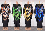 HDAfricanDress African Dresses For Women Traditional Africa Dashiki Ankara Abayas Muslim Dress 2024 109