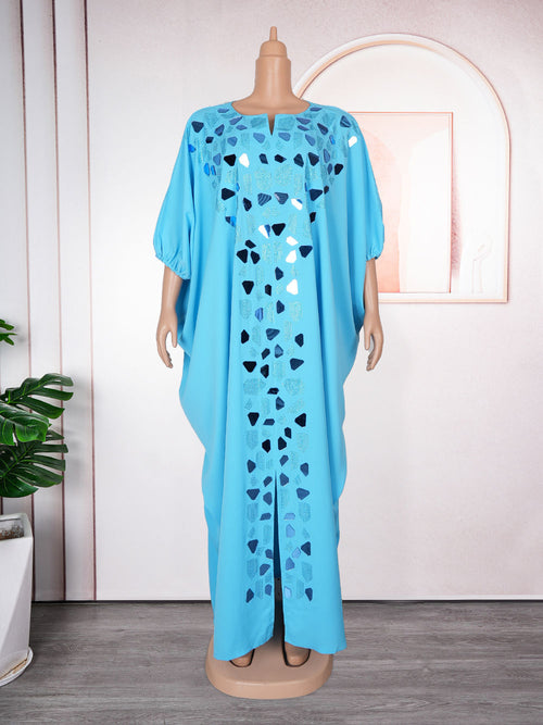 HDAfricanDress Abayas For Women Dubai African Muslim Fashion Dress Caftan Robe Djellaba Femme 2024 102