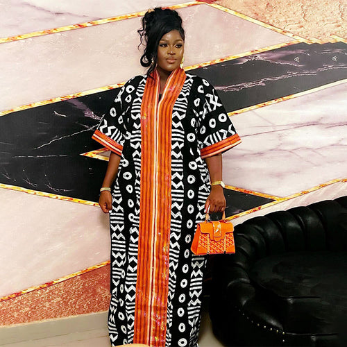 HDAfricanDress Abayas For Women Dubai Luxury 2024 African Muslim Fashion Dress Marocain Party Dresses 101