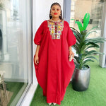 HDAfricanDress African Dresses For Women Traditional Africa Abayas Robe Muslim Kaftan Long Dress 2024 1012