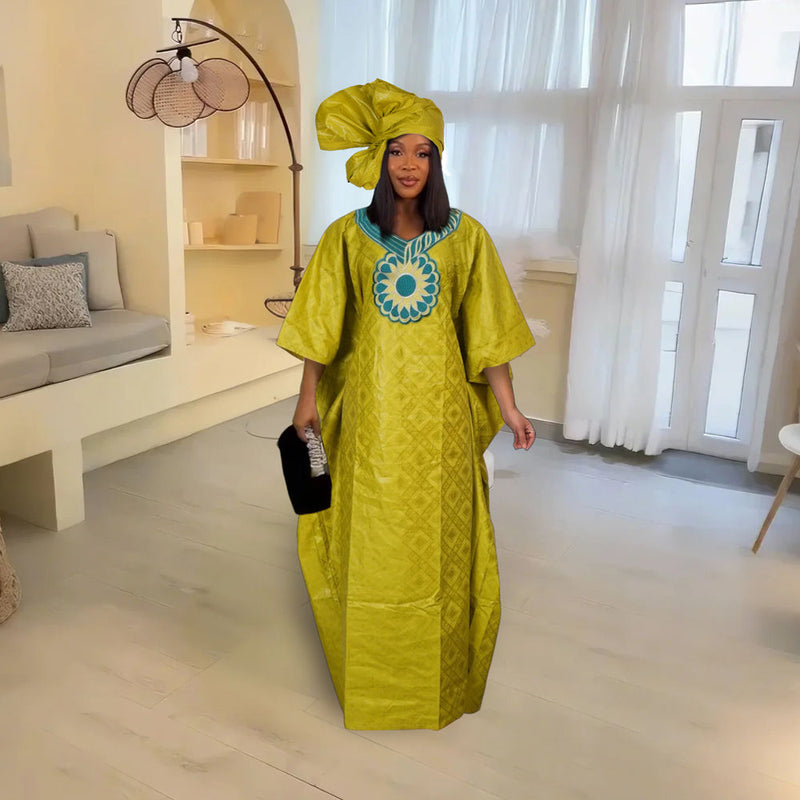 HDAfricanDress African Dresses For Women Dashiki Ankara Outfits Gown Robe Muslim Maxi Dress 2024 101