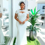 HDAfricanDress Plus Size African Party Dresses For Women Bodycon Elegant Turkey Evening Robe 2024 108