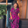 HDAfricanDress African Dresses For Women Elegant 2024 Fashion Kaftan Boubou Robe Print Evening Gown 101