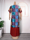 HDAfricanDress African Women 2024 Dashiki Ankara Outfits Gown Abayas Robe Muslim Kaftan Long Dress 104