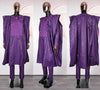 HDAfricanDress African Couple Clothes Traditional High Quality Bazin Purple 2024 Robe Top Pant Suit 1012