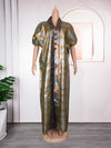 HDAfricanDress Abayas For Women Dubai Luxury 2024 African Muslim Fashion Boubou Robe Djellaba Femme 1010