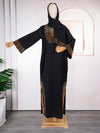 HDAfricanDress Abayas For Women Dubai Luxury 2024 African Muslim Fashion Caftan Marocain Party Dresses 1012