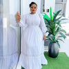 HDAfricanDress Plus Size African Party Dresses For Women 2024 New Fashion Ankara Lace Wedding Dress 101