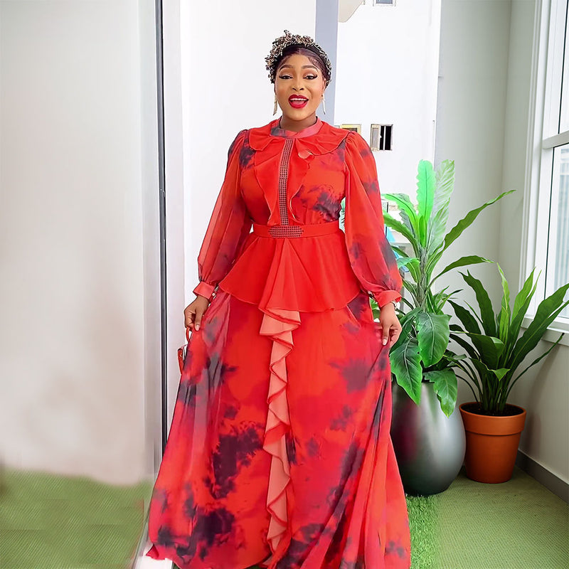 HDAfricanDress African Women 2024 Evening Elegant Turkey Dress hdafricandress HDAfricanDress African Women 2024 Evening Elegant Turkey Dress hdafricandress