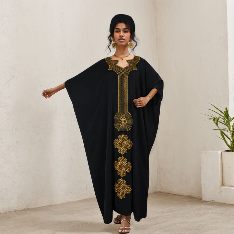 HDAfricanDress Women Dubai Luxury 2025 African Muslim Dress Caftan Marocain Robe Djellaba Femme 101