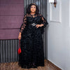 HDAfricanDress Plus Size African Party Dresses For Women 2023 New Fashion Ankara Chiffon Maxi Dress 501