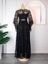 HDAfricanDress Plus Size African Party Dresses For Women 2023 New Fashion Ankara Chiffon Maxi Dress 504