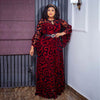 HDAfricanDress Plus Size African Party Dresses For Women 2023 New Fashion Ankara Chiffon Maxi Dress 5010