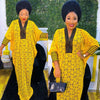 HDAfricanDress Elegant African Dresses For Women Ankara Long Dresses 2023 Lace Outfits Kaftan 101