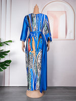 HDAfricanDress Turkey African Long Dresses For Women Wedding Party Evening Gown Plus Size Dress 303