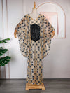 HDAfricanDress African Women Boubou Dashiki Ankara Sequin Outfits Evening Gown Kaftan Maxi Dress 103