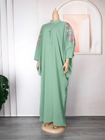 HDAfricanDress Kaftan Dubai Abaya Turkey Muslim Dress Elegant African Dresses For Women 604