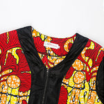 HDAfricanDress African Dresses For Women Long Sleeve Dashiki Patchwork Ankara Bazin Robe Dress 2023 105