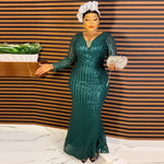 HDAfricanDress Dubai African Women Evening Dresses 2023 Party Prom Luxury Bodycon Mermaid Dress 102