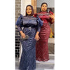 HDAfricanDress Luxury African Party Long Dresses For Women 2023 New Dashiki Ankara Evening Robe 202