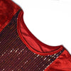 HDAfricanDress African Women Ankara Dashiki 2 PCS Set Sequin 2023 Velvet Top Pant Trousers Suits 606