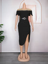 HDAfricanDress 2023 Summer Evening Dresses For Women African Turkey Wedding Party Gown Dashiki Femme 6012