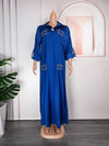 HDAfricanDress African Dresses For Women Traditional Dashiki Ankara Robe Kaftan Long Dress 2023 6010