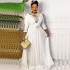 HDAfricanDress African Dresses For Women Plus Size Dashiki Ankara Sequin Gown Wedding Party Dress 102