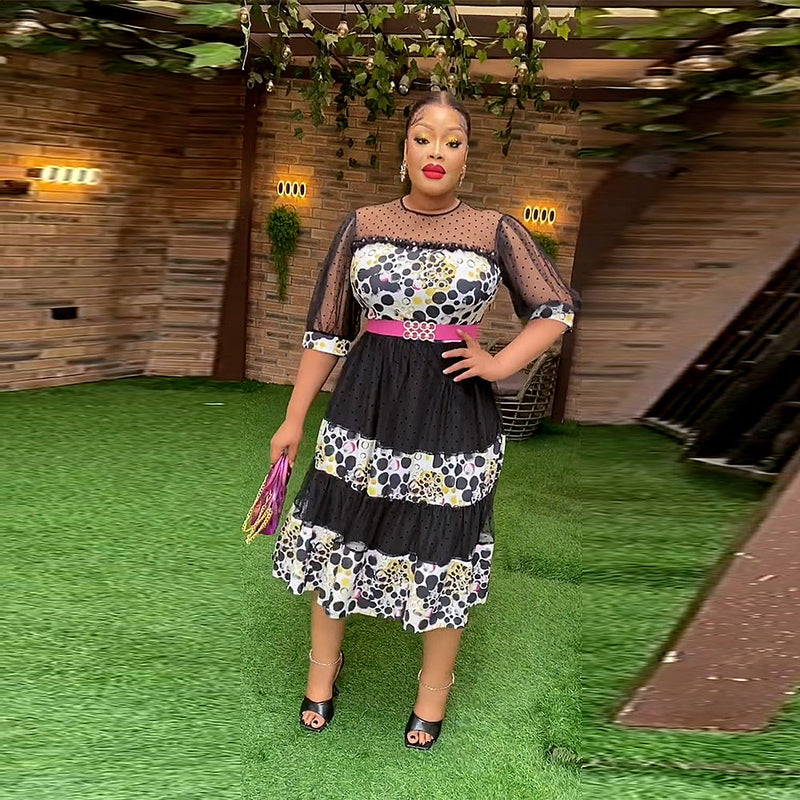 HDAfricanDress Elegant African Women 2023 Autumn Party Dress hdafricandress HDAfricanDress Elegant African Women 2023 Autumn Party Dress hdafricandress